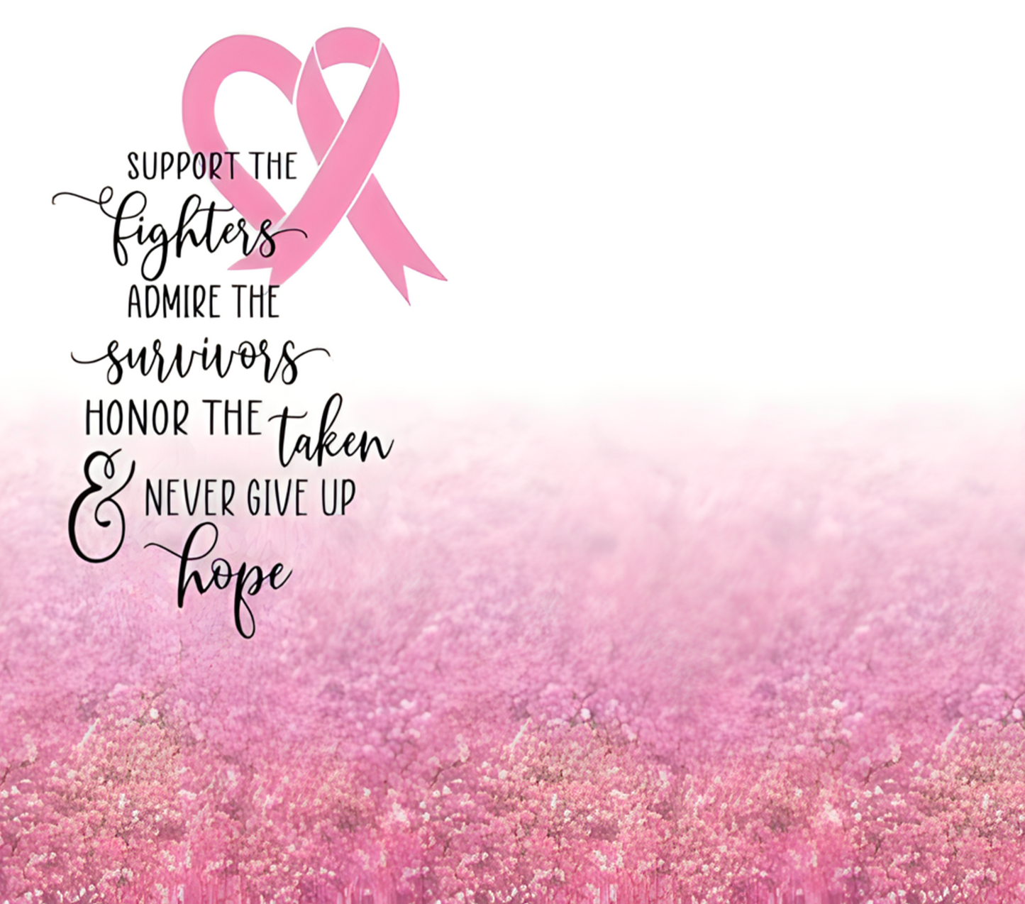 20oz Breast Cancer Awareness Month Tumbler