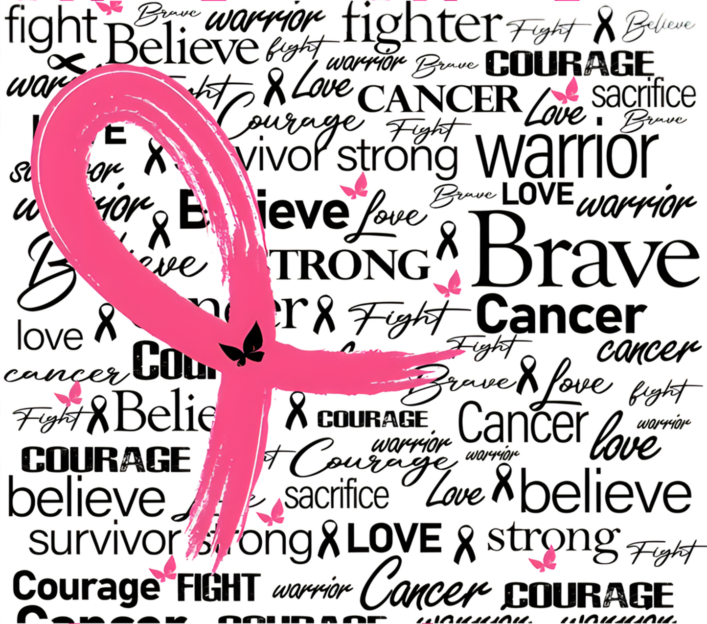 20oz Breast Cancer Awareness Month Tumbler