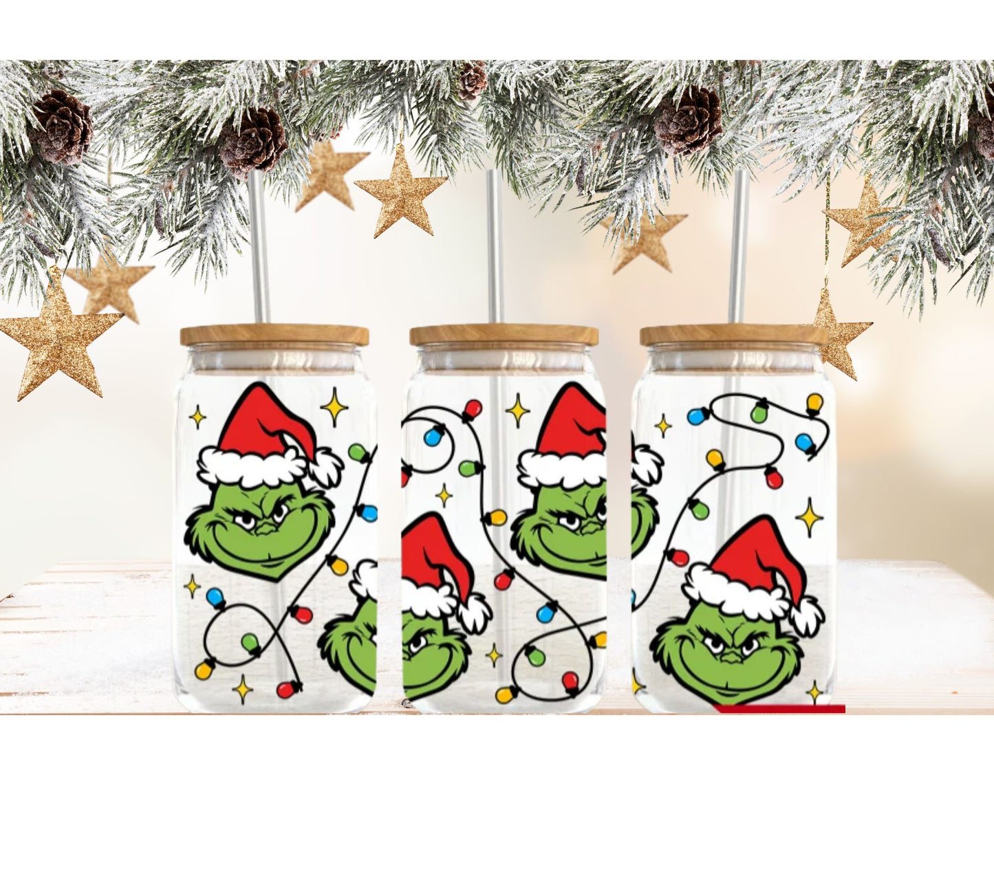 16oz Frosted Libbey Glass