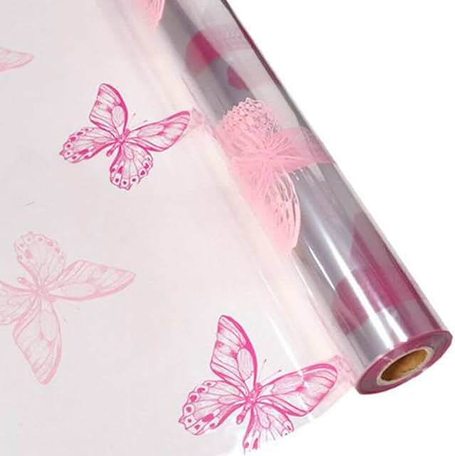 Butterflies - Pink Cellophane