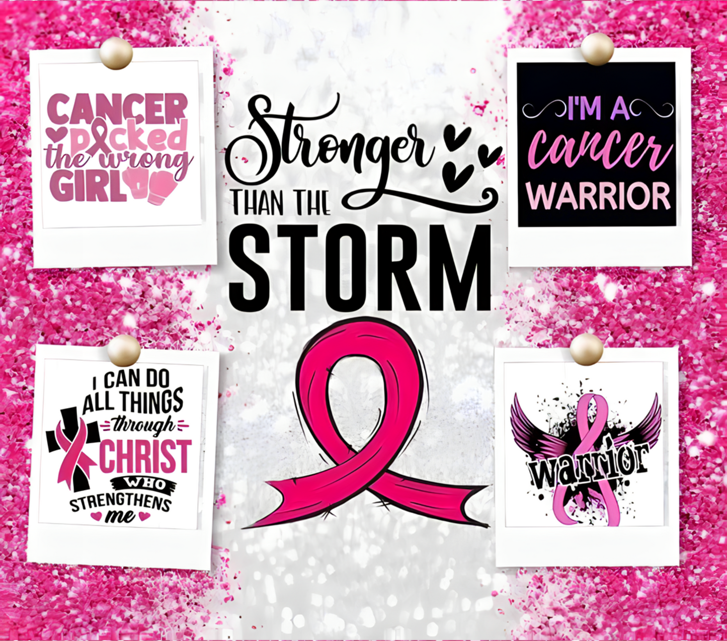 20oz Breast Cancer Awareness Month Tumbler