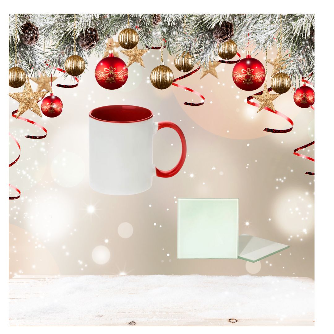 Christmas Mug & Coaster Bundle