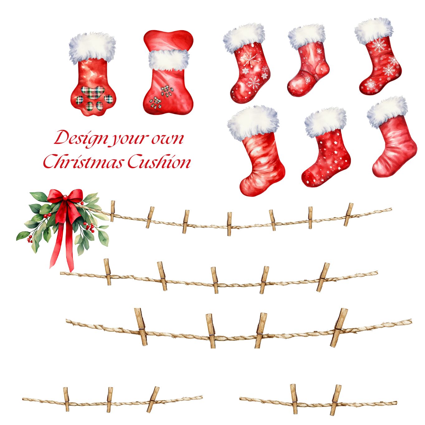 Christmas Design Cushion