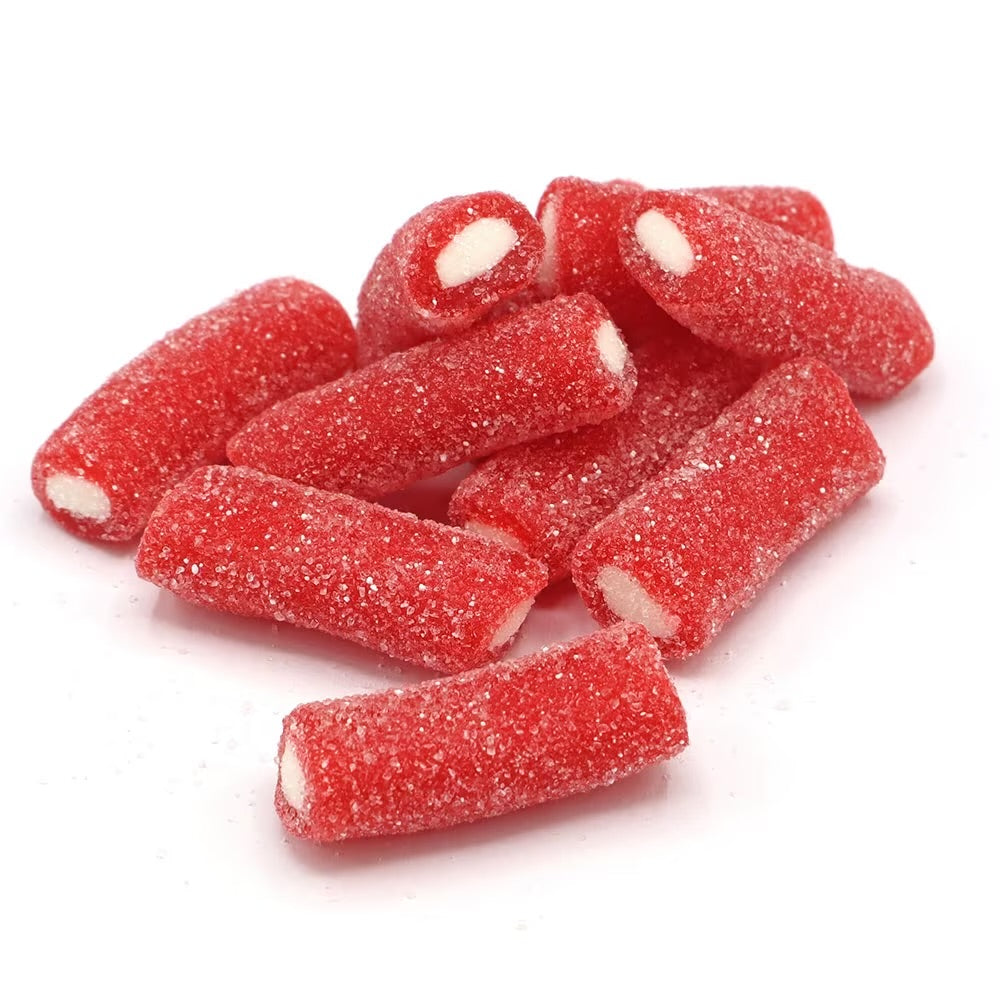 Fizzy Strawberry Pencil Bites