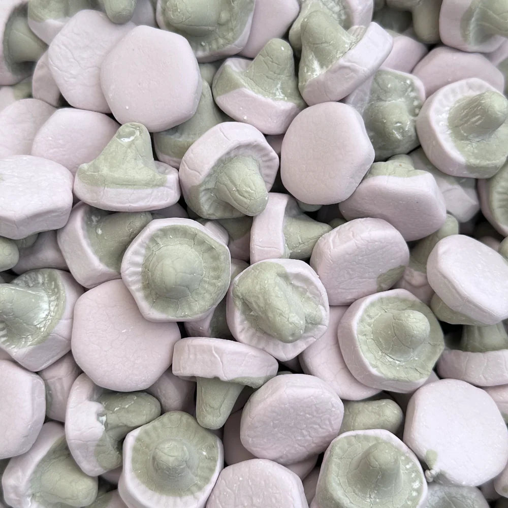 Violet Foam Mushrooms
