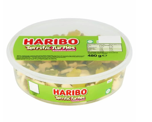 Haribo Terrific Turtles Tub 480g