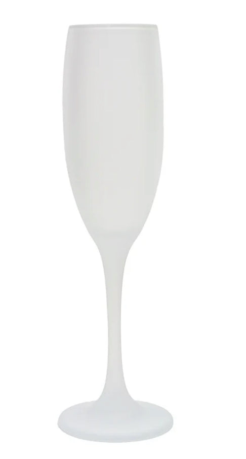 Frosted Champagne Flute