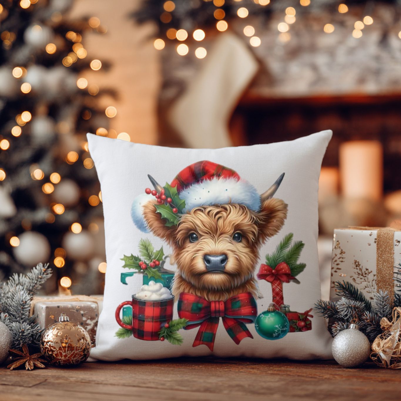 Christmas Design Cushion