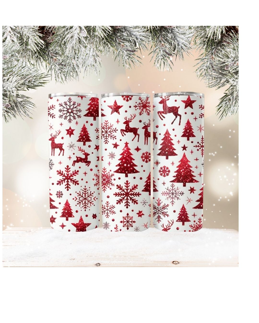 20oz ChristmasTumblers