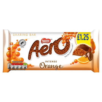 Aero Intense Orange Chocolate Sharing Bar 90g