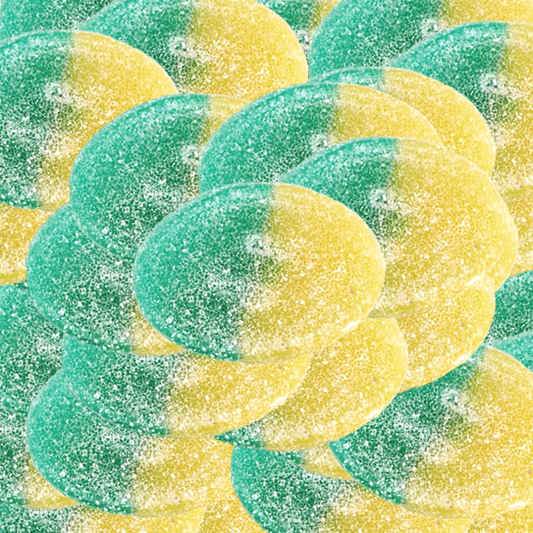 Sour Blueberry & Melon Ovals