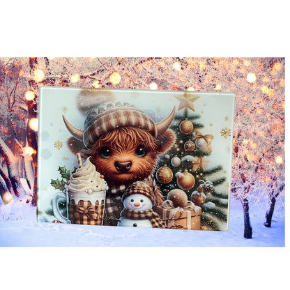 A4 Chopping Board - FREE Waffle T Towel