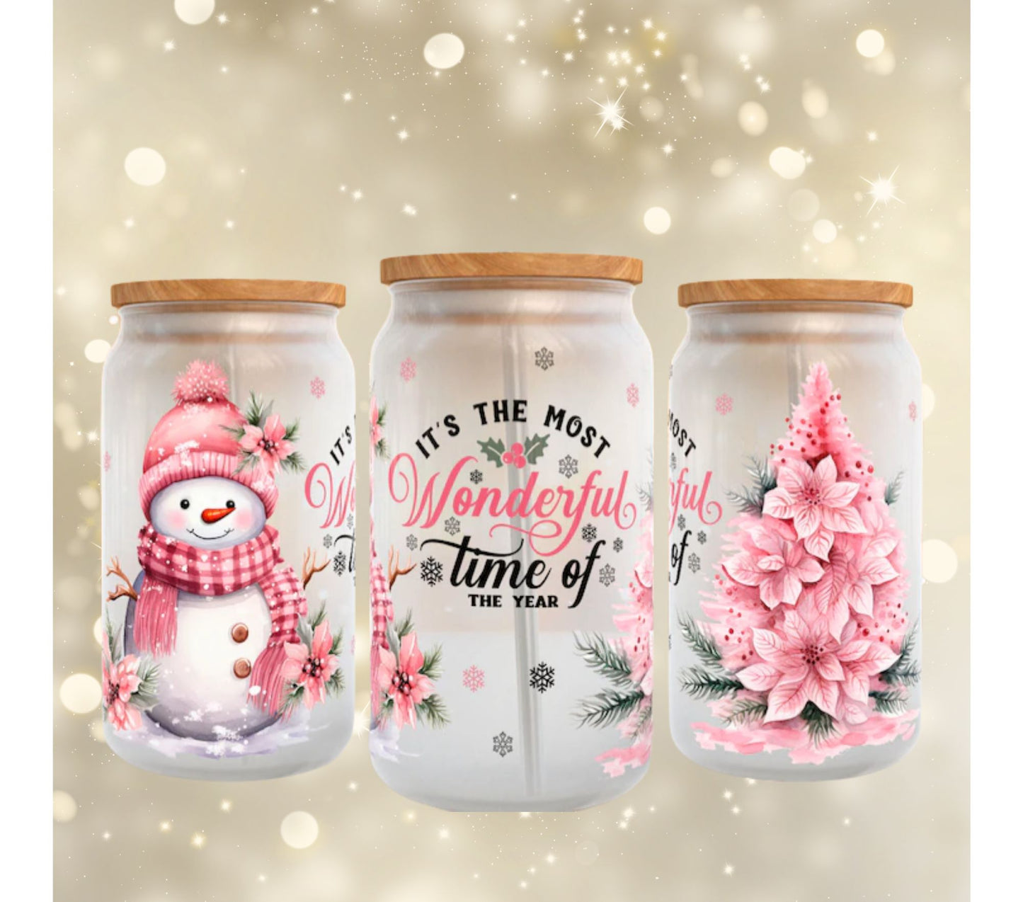 16oz Frosted Libbey Glass