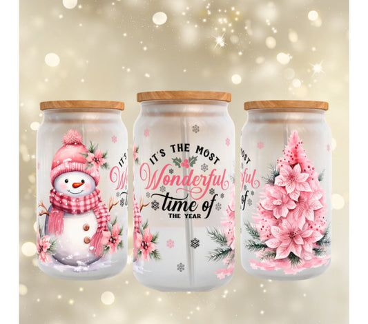 16oz Frosted Libbey Glass