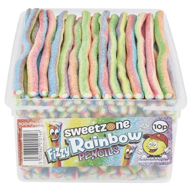 Fizzy Rainbow Pencils