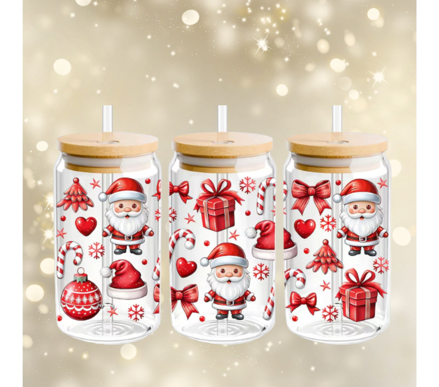 16oz Frosted Libbey Glass