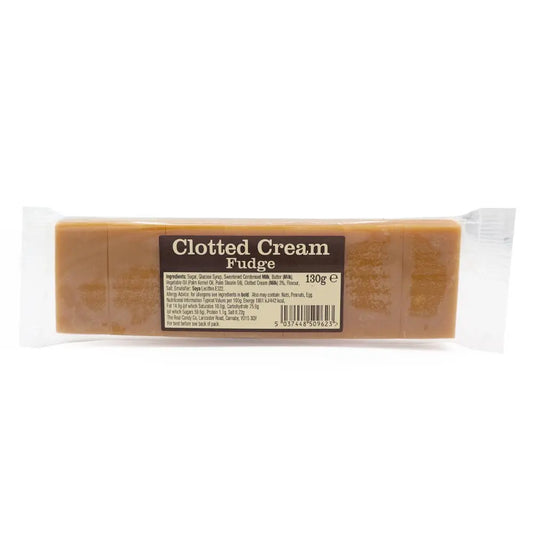 The Real Candy Co - Clotted Cream Fudge Bar 130g