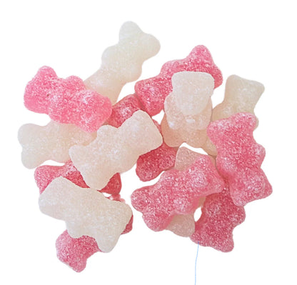 Pink & White Sugared Bears