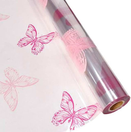 Butterflies - Pink Cellophane