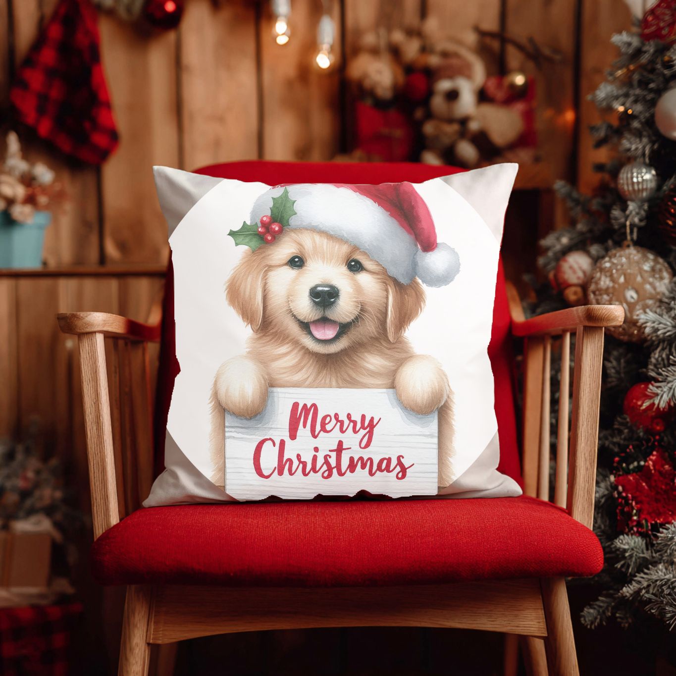 Christmas Design Cushion