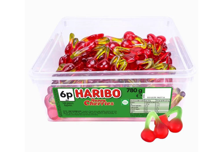 Haribo - Happy Cherries Tub 770g