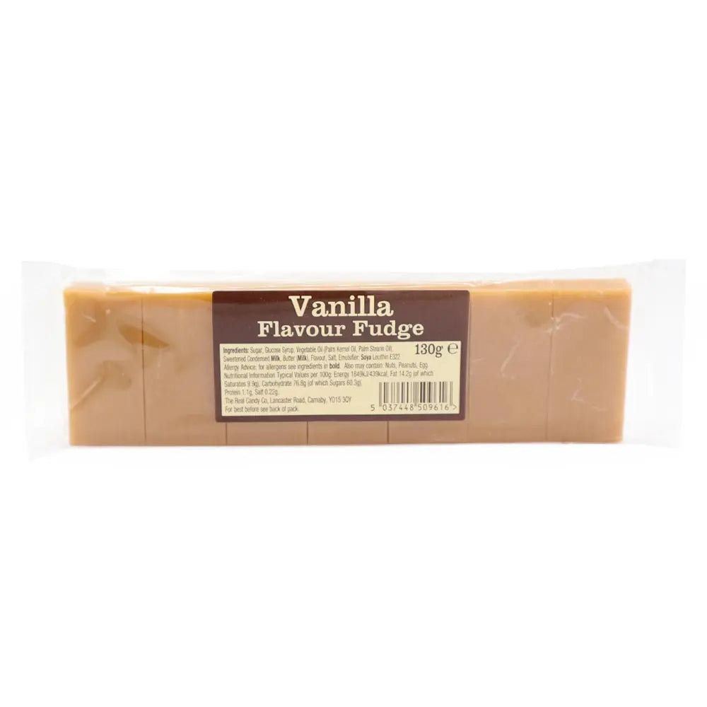 The Real Candy Co - Vanilla Fudge Bar 130g