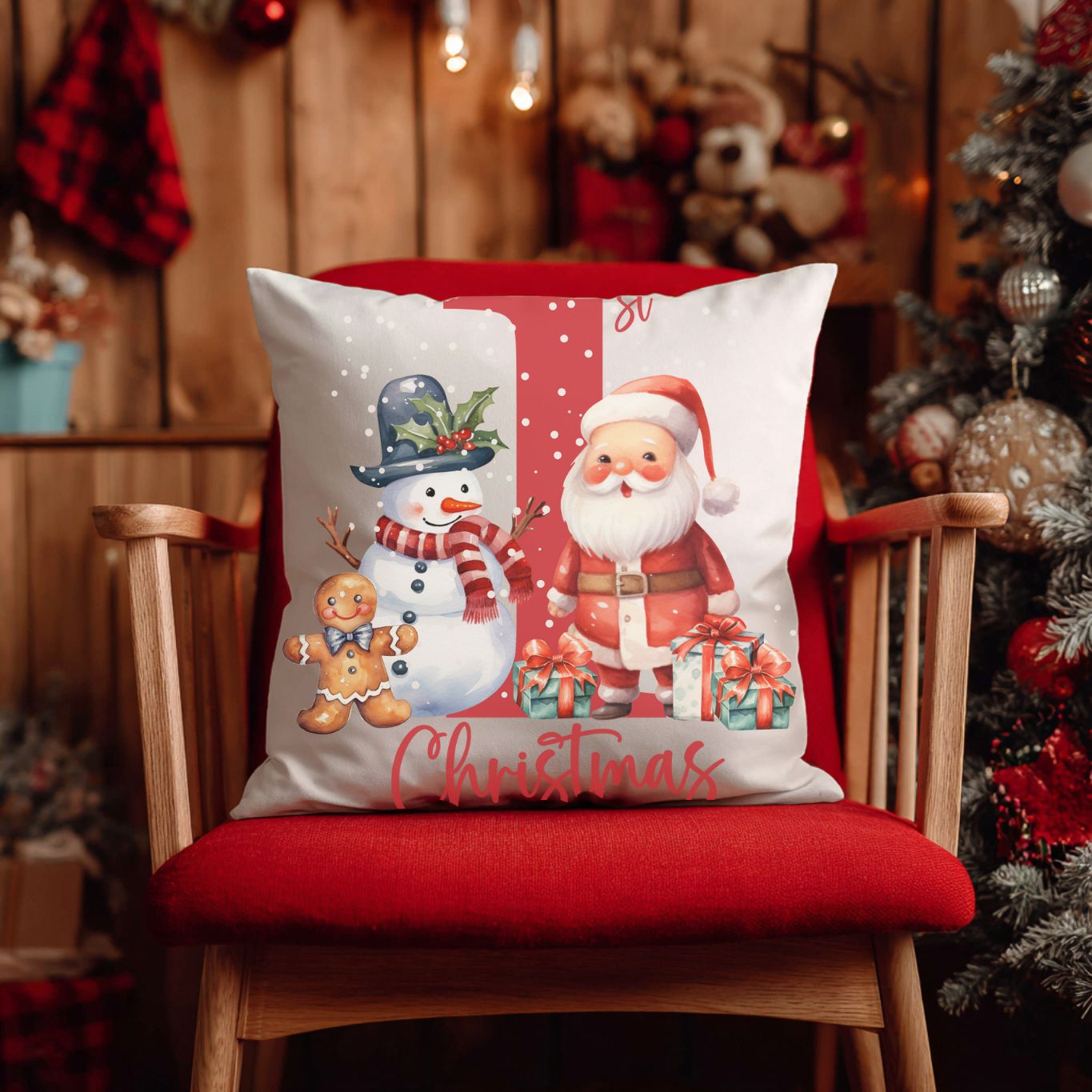 Christmas Design Cushion