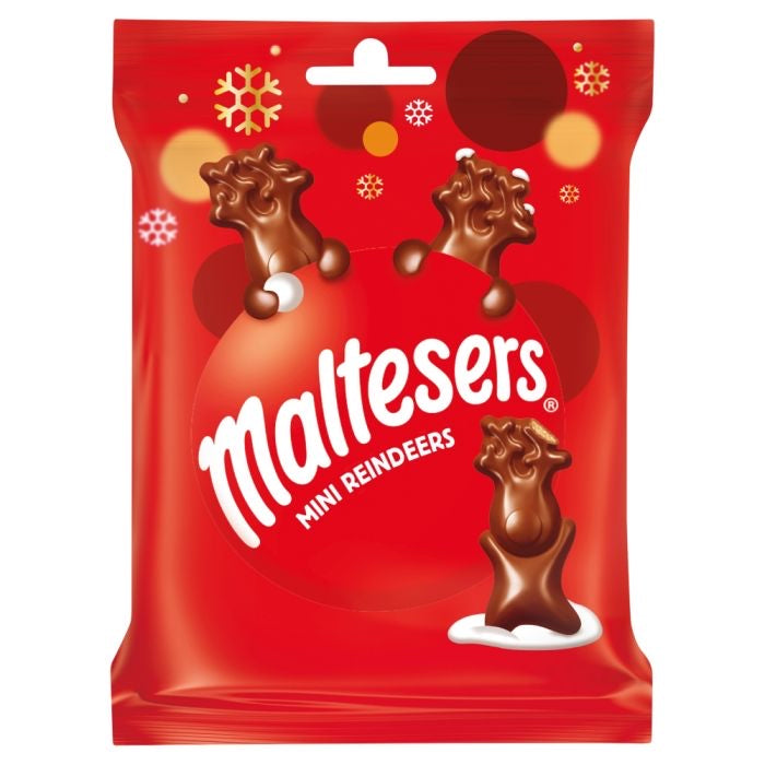 Mini Malteser Reindeer Chocolate Christmas Mini Treats Bag 59g