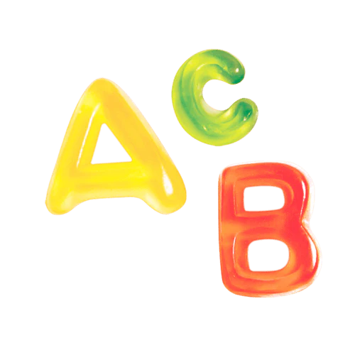 Gummy Alphabet