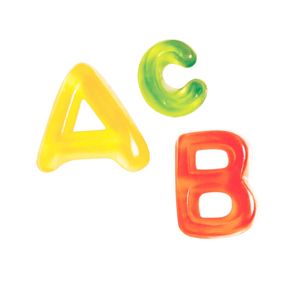 Gummy Alphabet