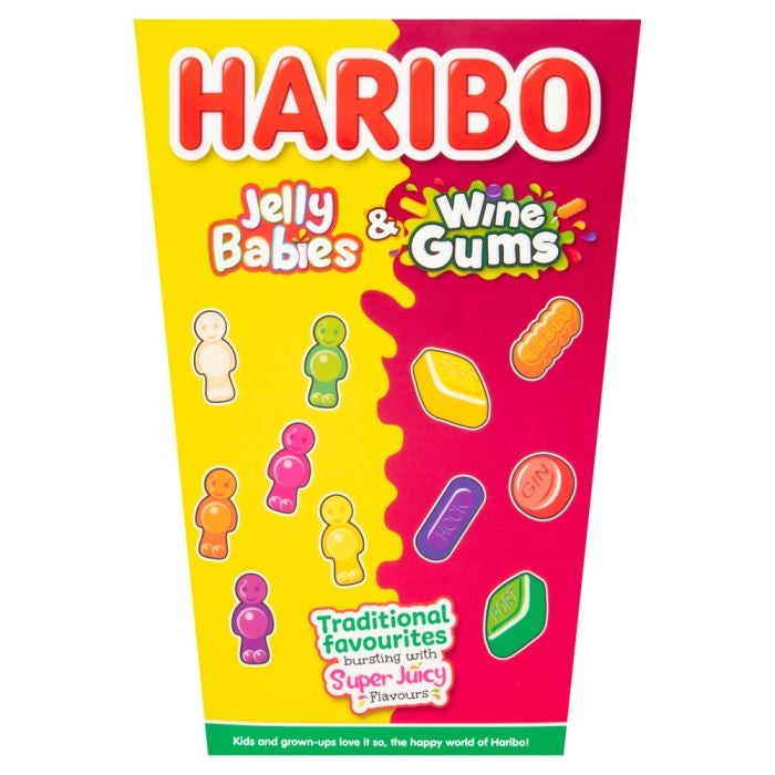 Haribo Jelly Babies & Wine Gums Gift Box