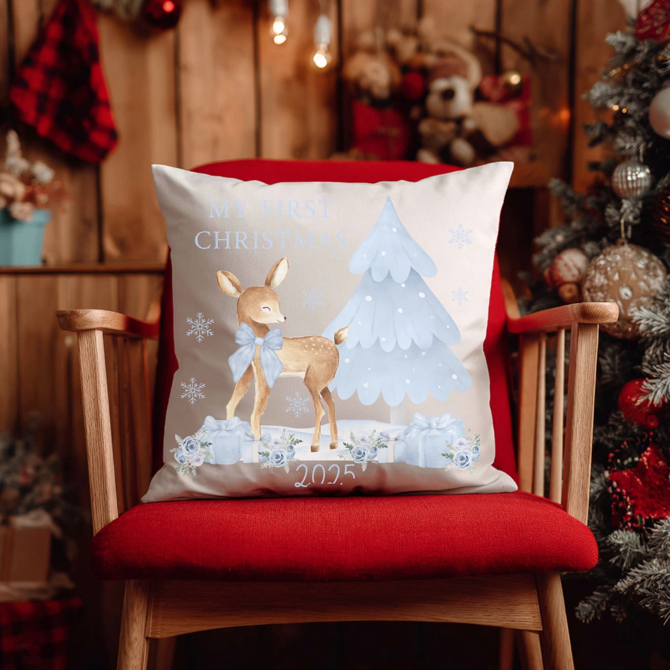Christmas Design Cushion