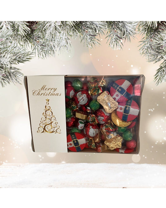 Christmas Chocolate Gold Box