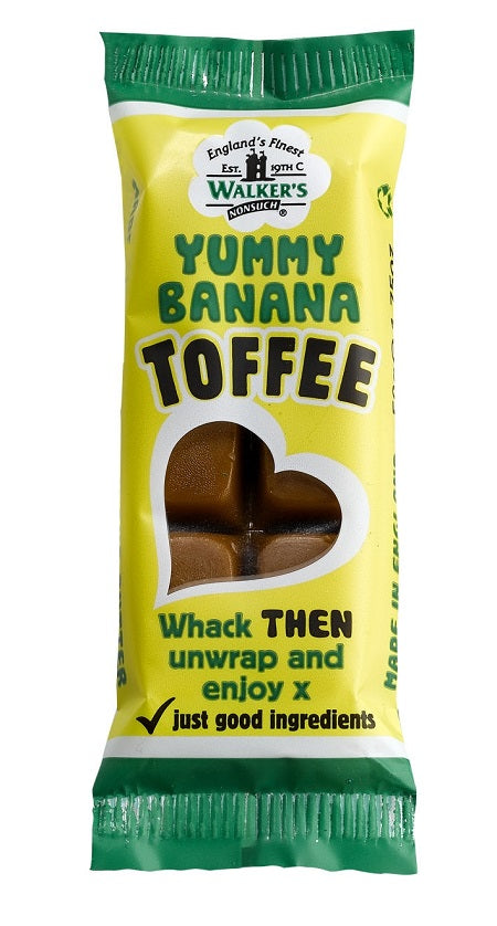 Nosuch Yummy Banana Toffee Bar 50g