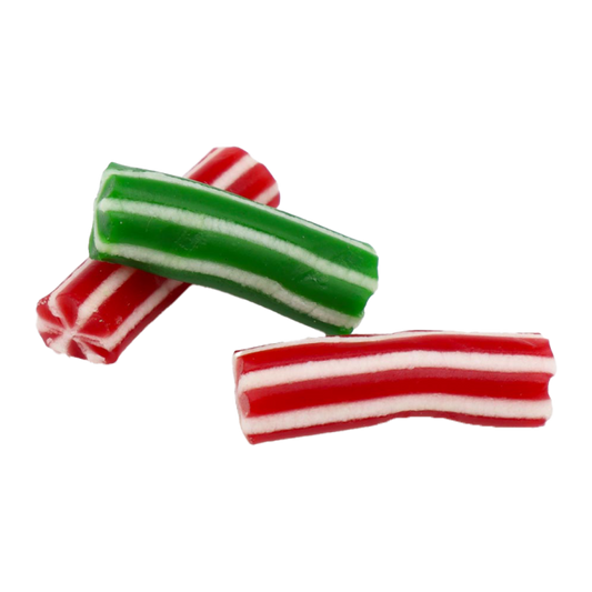 Green & Red Candy Poles