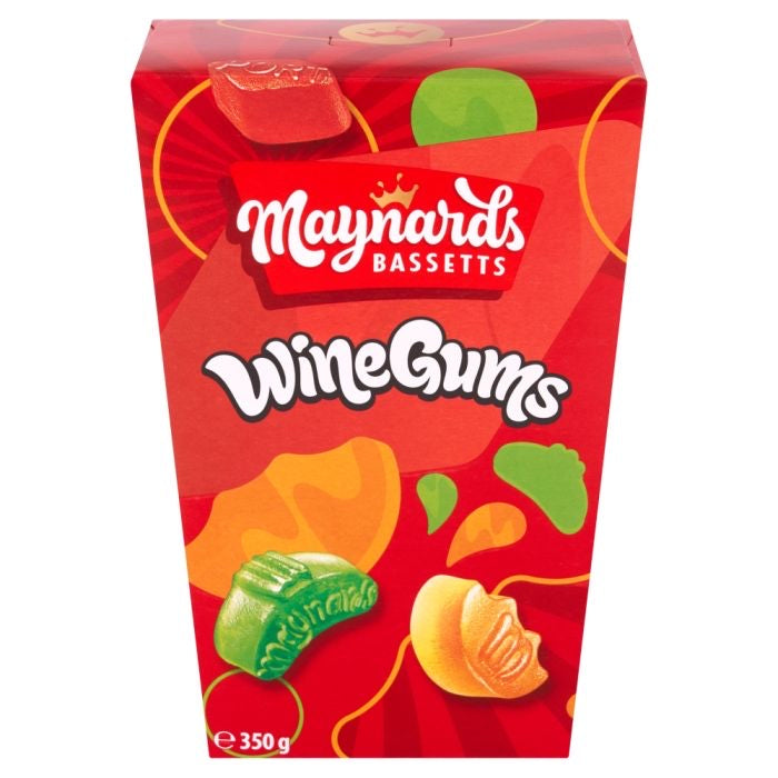 Bassett's Wine Gums Sweets Carton 350g