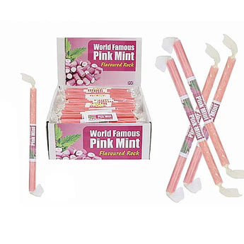 World Famous Pink Mint Rock Stick