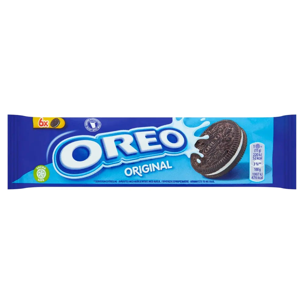 Oreo Original Sandwich Biscuit Snack Pack 66g