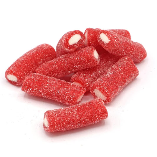 Fizzy Strawberry Pencil Bites