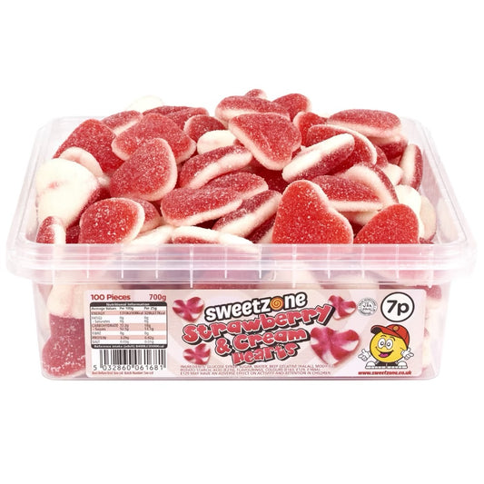 Strawberries & Cream Hearts