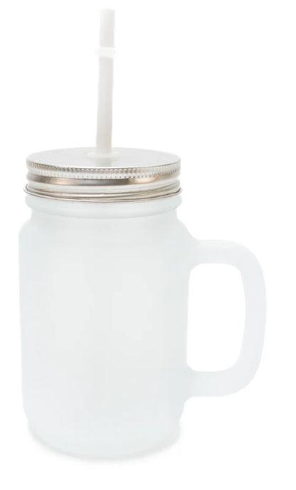 350ml Frosted Mason Jar
