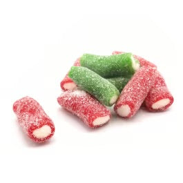 Fizzy Strawberry & Apple Bites