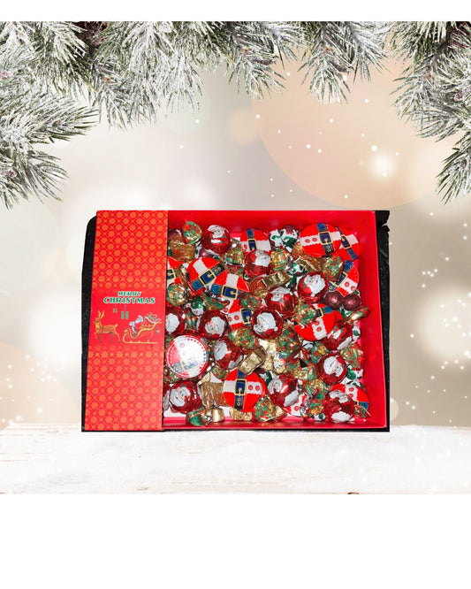 Red Christmas Chocolate Box