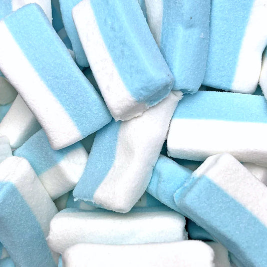 Blue & White Marshmallow Bricks