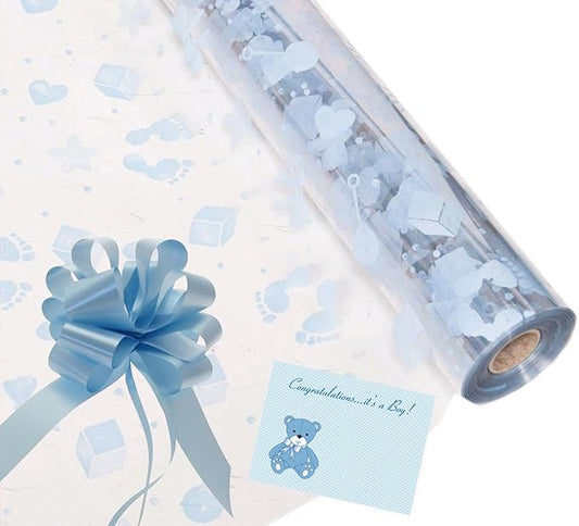 Baby Blue Cellophane