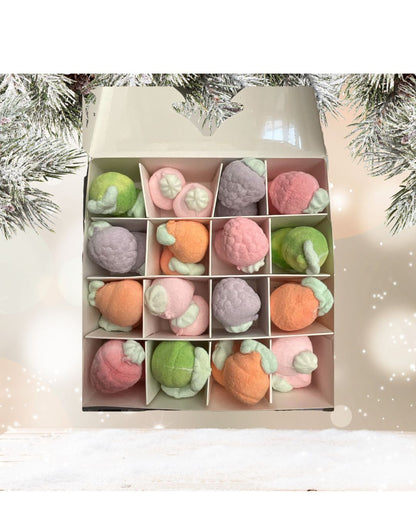 Christmas Marshmallow - Box - 15cm x 15cm x 3.5cm