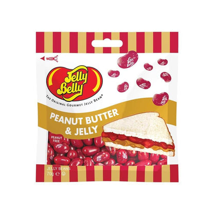 Jelly Belly - Peanut Butter & Jelly Jelly Bean 70g Bag