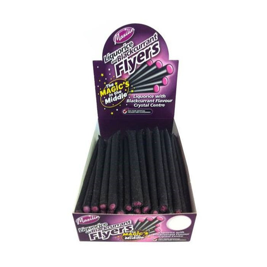 Giant Blackcurrant Liquorice Flyers