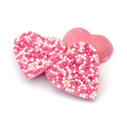 Pink Strawberry Hearts