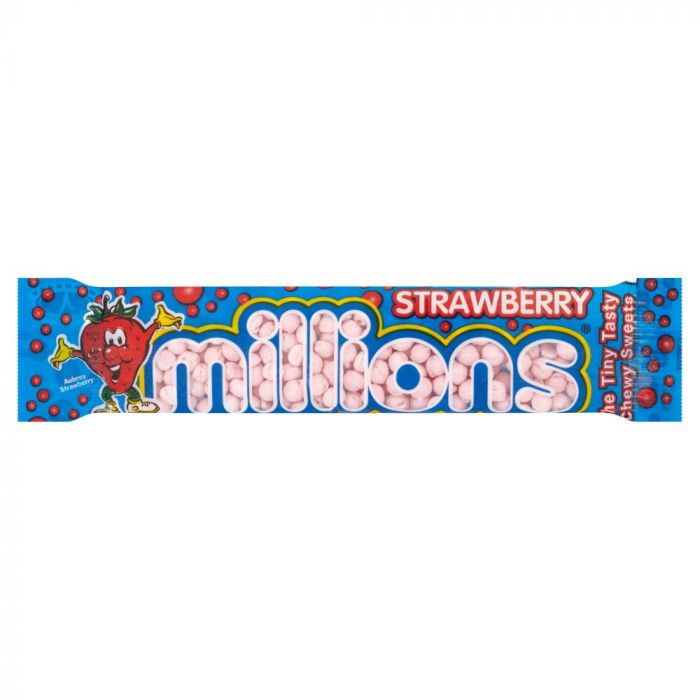 Millions Strawberry Tubes